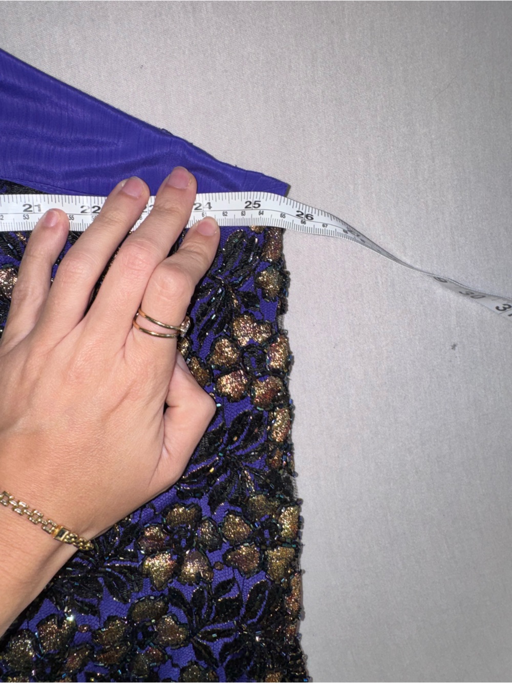 Vintage Beaded Silk Top - Picture 11 of 12
